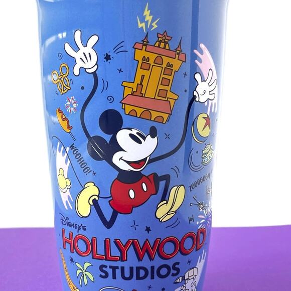 Disney Starbucks Hollywood Studios Tumbler - Porcelain Travel Mug Mickey Mouse - Picture 11 of 11